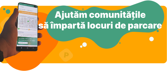 Banner PotParca — împărțim locuri de parcare
