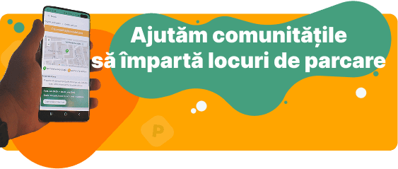 Banner PotParca — împărțim locuri de parcare